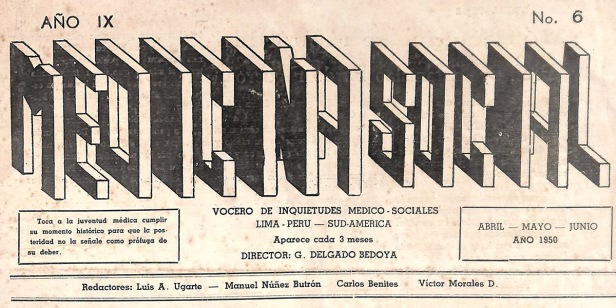 Medicina Social (Lima, 1937, 1944-[1955])